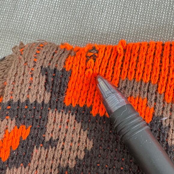 Vintage Winchester‎ Orange Camo sweater - Picture 5 of 10